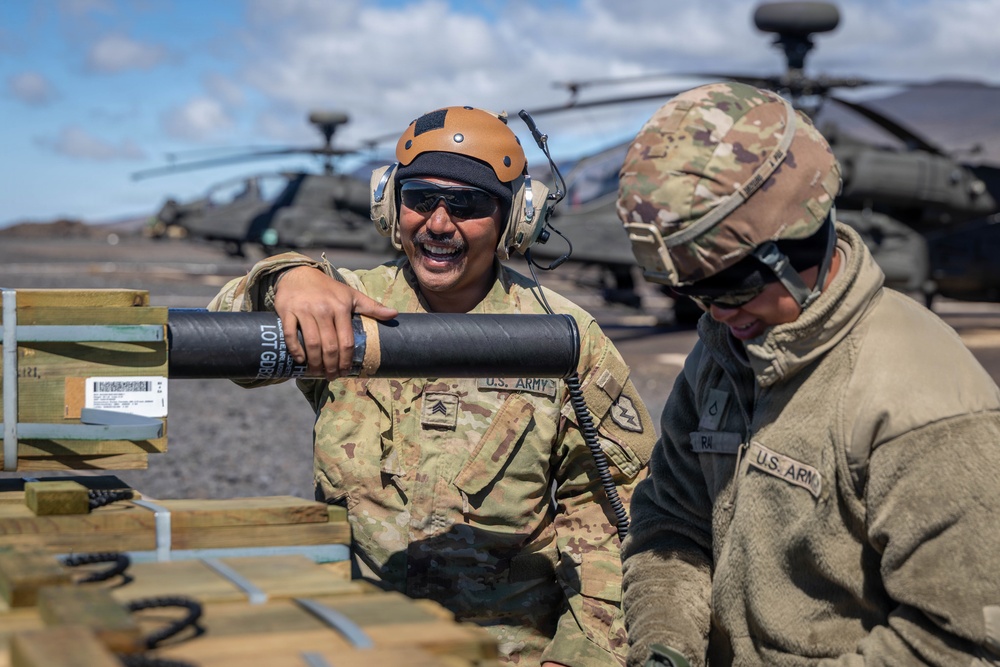 AH-64 Apache Winter Aerial Gunnery