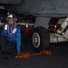 Nimitz Sailors Move Aircraft