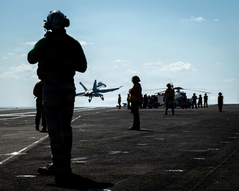 Nimitz Conducts Flight Operations