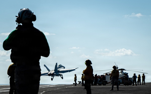 Nimitz Conducts Flight Operations