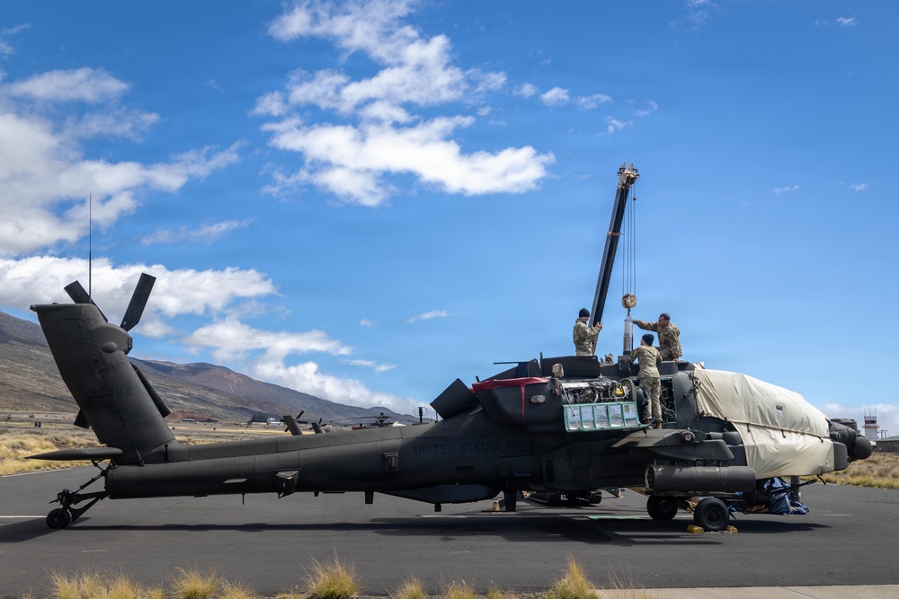 AH-64 Apache Winter Aerial Gunnery