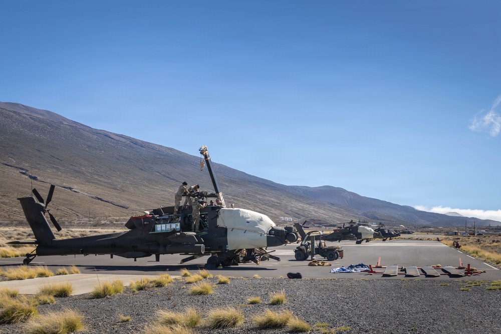 AH-64 Apache Winter Aerial Gunnery