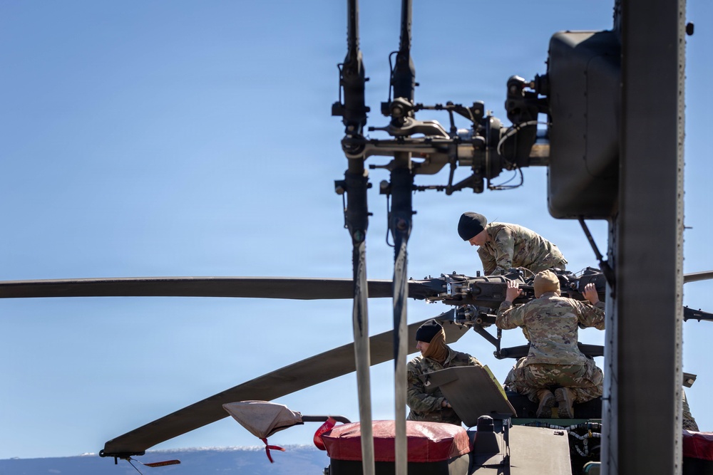 AH-64 Apache Winter Aerial Gunnery