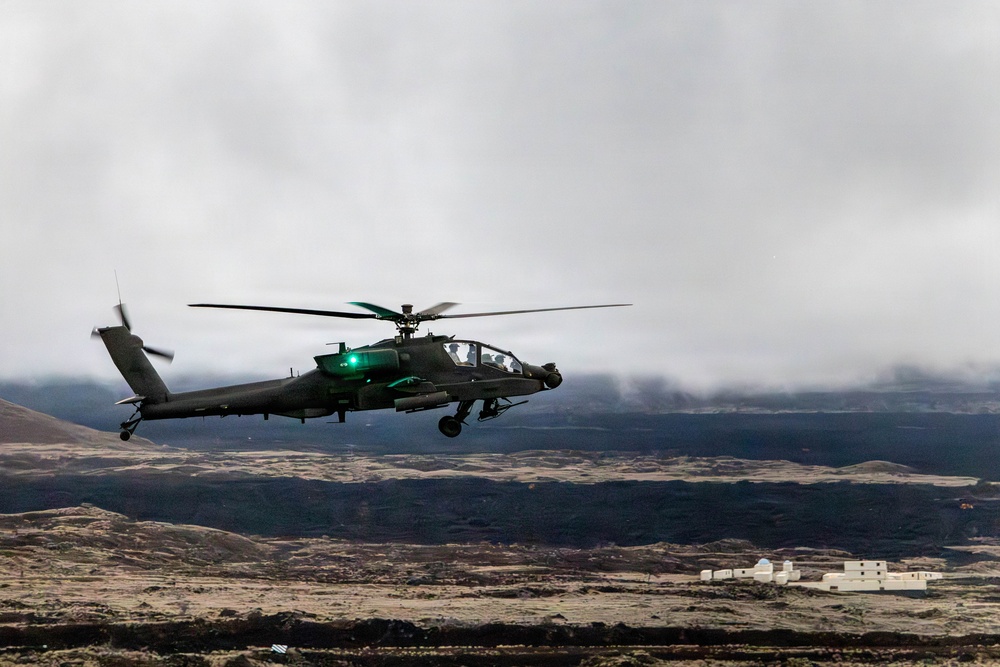 AH-64 Apache Winter Aerial Gunnery