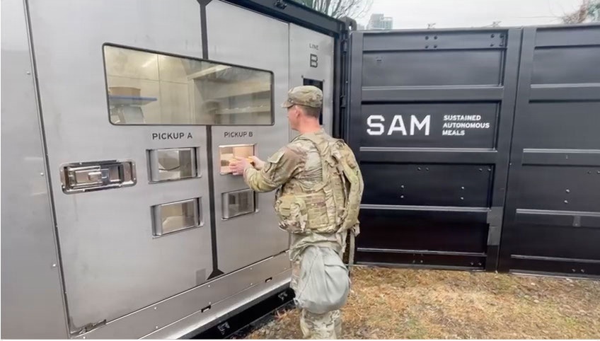 Autonomous kitchen demonstration in the field