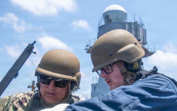 Blue Ridge Conducts Live-Fire Exercise