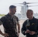 Deputy Commandant for Aviation Lt. Gen. Swan flies MV-22B Osprey