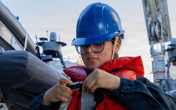 USS Portland Sailors and Marines Perform Daily Tasks and Watch Standing