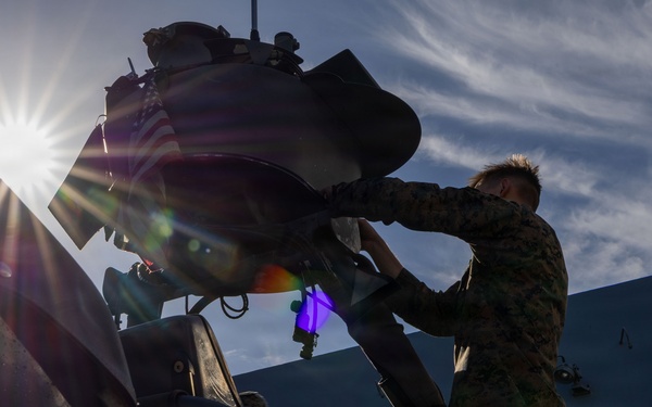 USS Portland Sailors and Marines Perform Maintenance and Daily Tasks