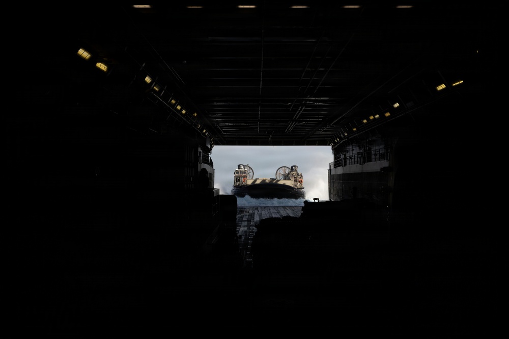 USS Portland Sailors and Marines Perform Maintenance and Daily Tasks