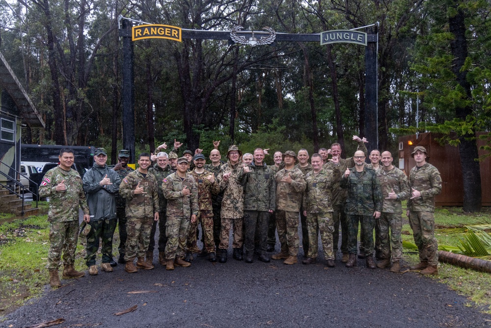 Foreign Military Attaches Event at Lightning Academy, Hawaii