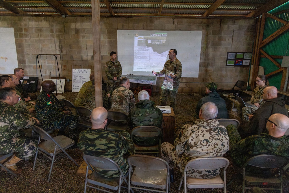 Foreign Military Attaches Event at Lightning Academy, Hawaii