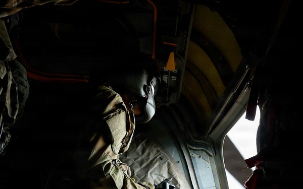 CH-47 Chinook Winter Aerial Gunnery