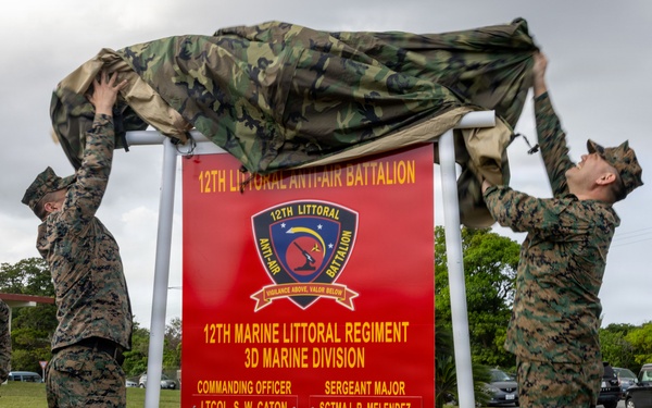 U.S. Marines with 12th Littoral Anti-Air Battalion Reveal New Building