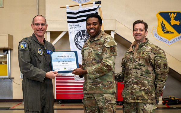 Samurai Spotlight: SSgt. Evis Miranda