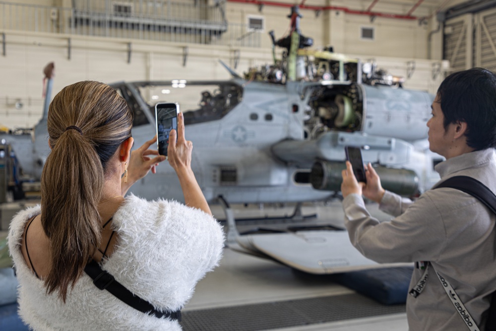 Local social media influencers tour MCAS Futenma during Social Media Follower Day