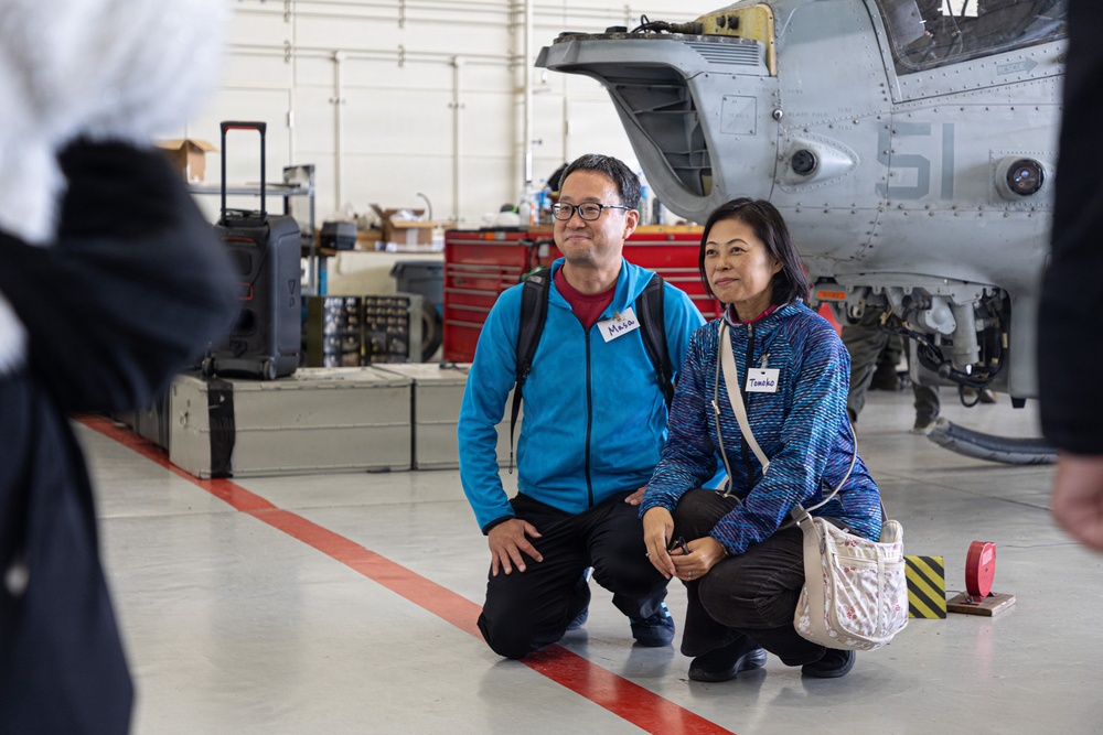 Local social media influencers tour MCAS Futenma during Social Media Follower Day