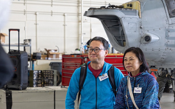 Local social media influencers tour MCAS Futenma during Social Media Follower Day