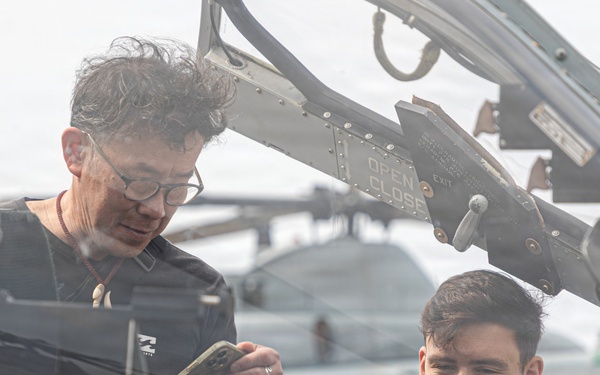 Local social media influencers tour MCAS Futenma during Social Media Follower Day