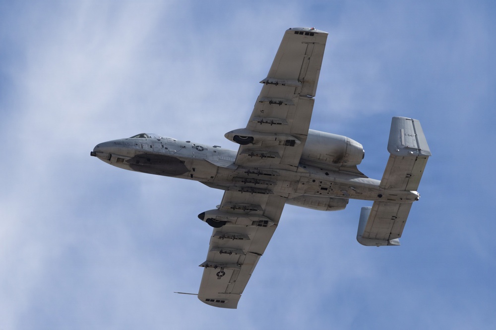 An A-10 Flies at the Luke Days 2026 Airshow