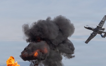 An A-10 Flies at the Luke Days 2026 Airshow