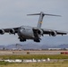 A C-17 Globemaster III lands at Luke Air Force Base
