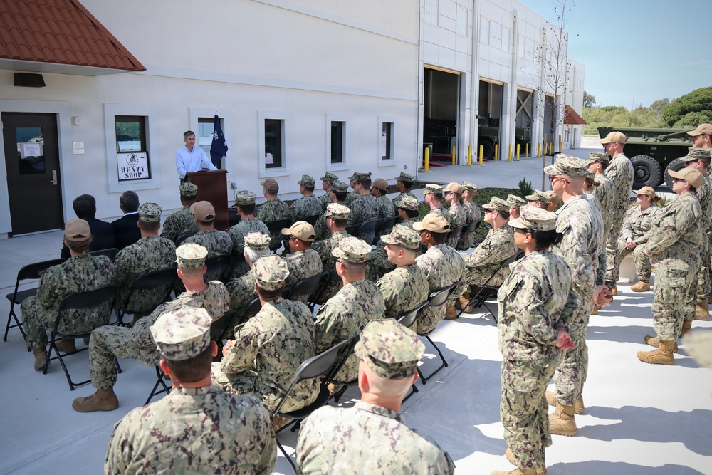 New Expeditionary Maintenance Facility Opens at Naval Station Rota