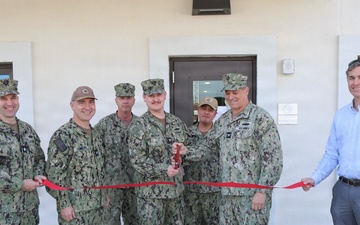 U.S. Navy Opens New Expeditionary Maintenance Facility at Camp Mitchell