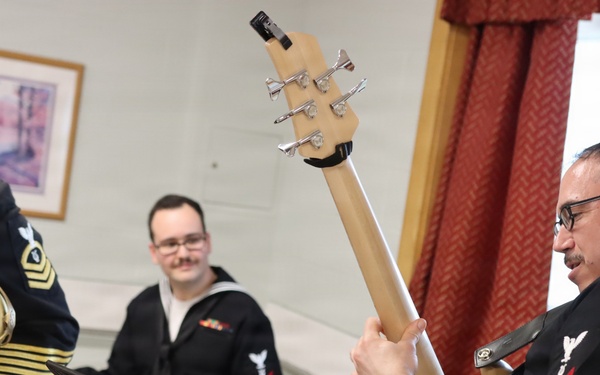 Navy Band Northeast Performs for the residents at New Hampshire Veterans Home