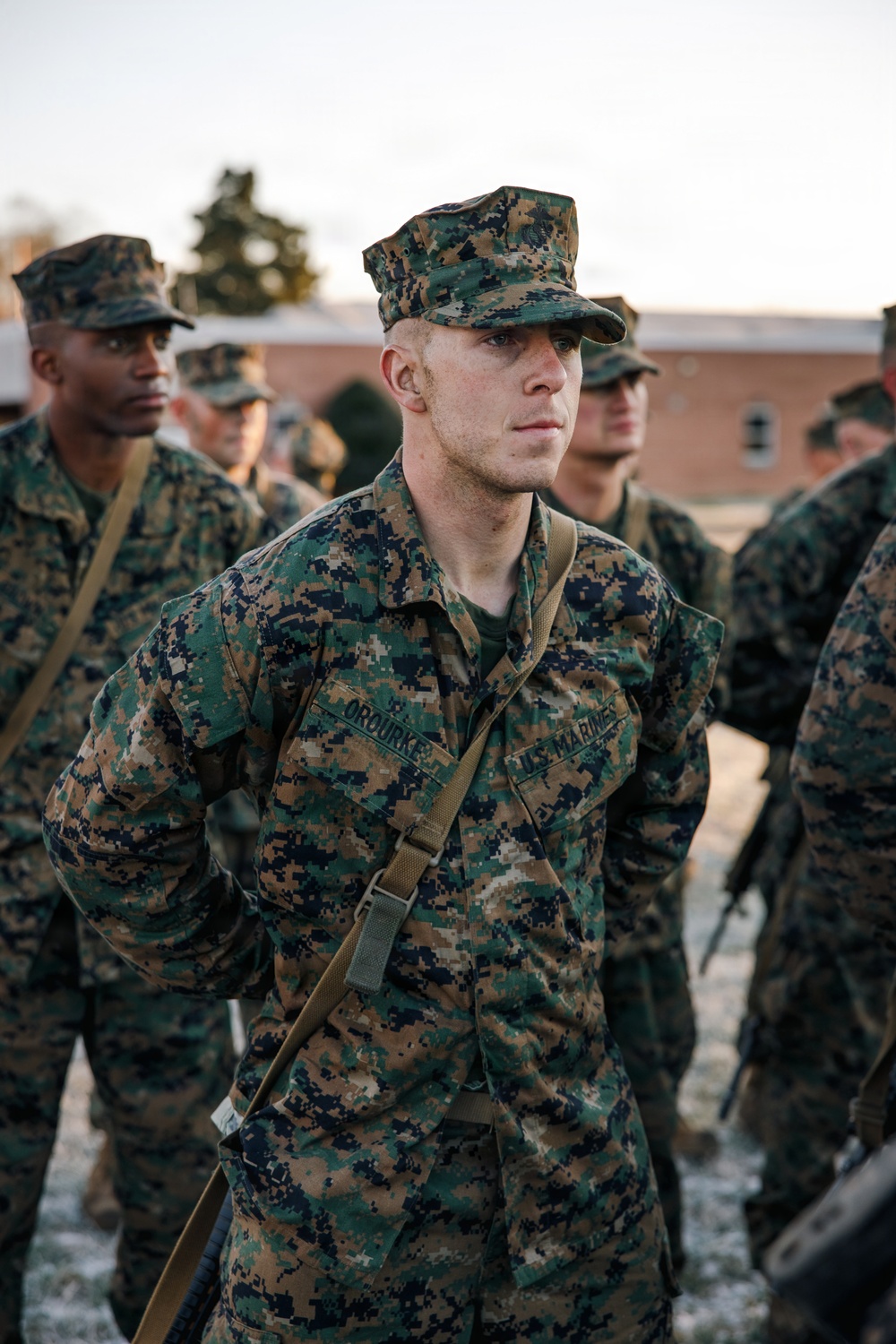 OCC 251 Company A Eagle, Globe, and Anchor Ceremony