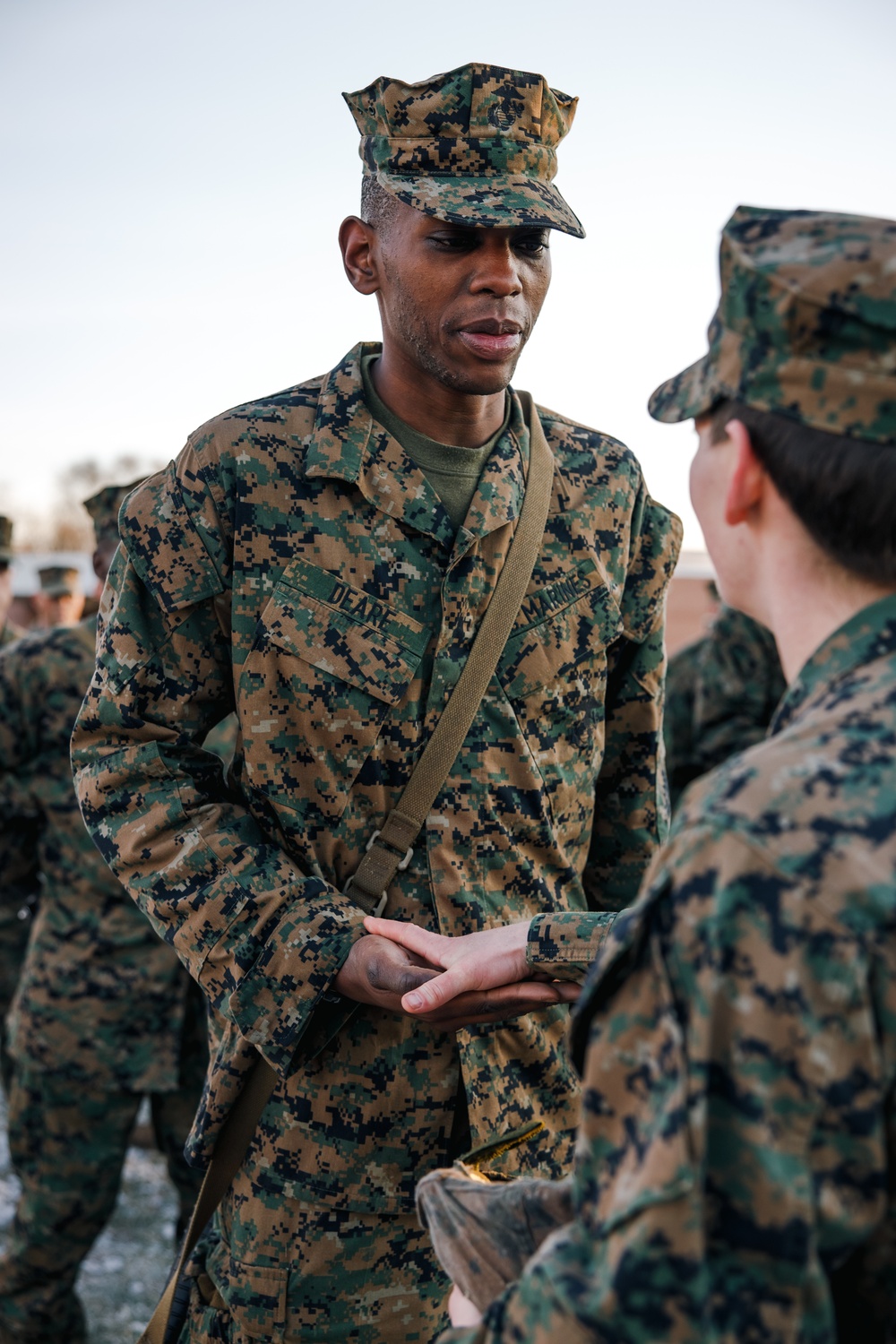OCC 251 Company A Eagle, Globe, and Anchor Ceremony