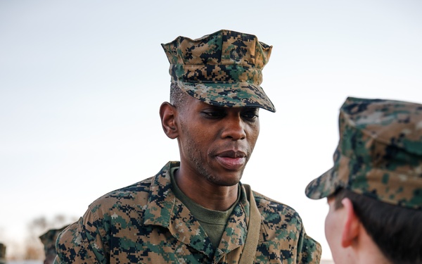 OCC 251 Company A Eagle, Globe, and Anchor Ceremony