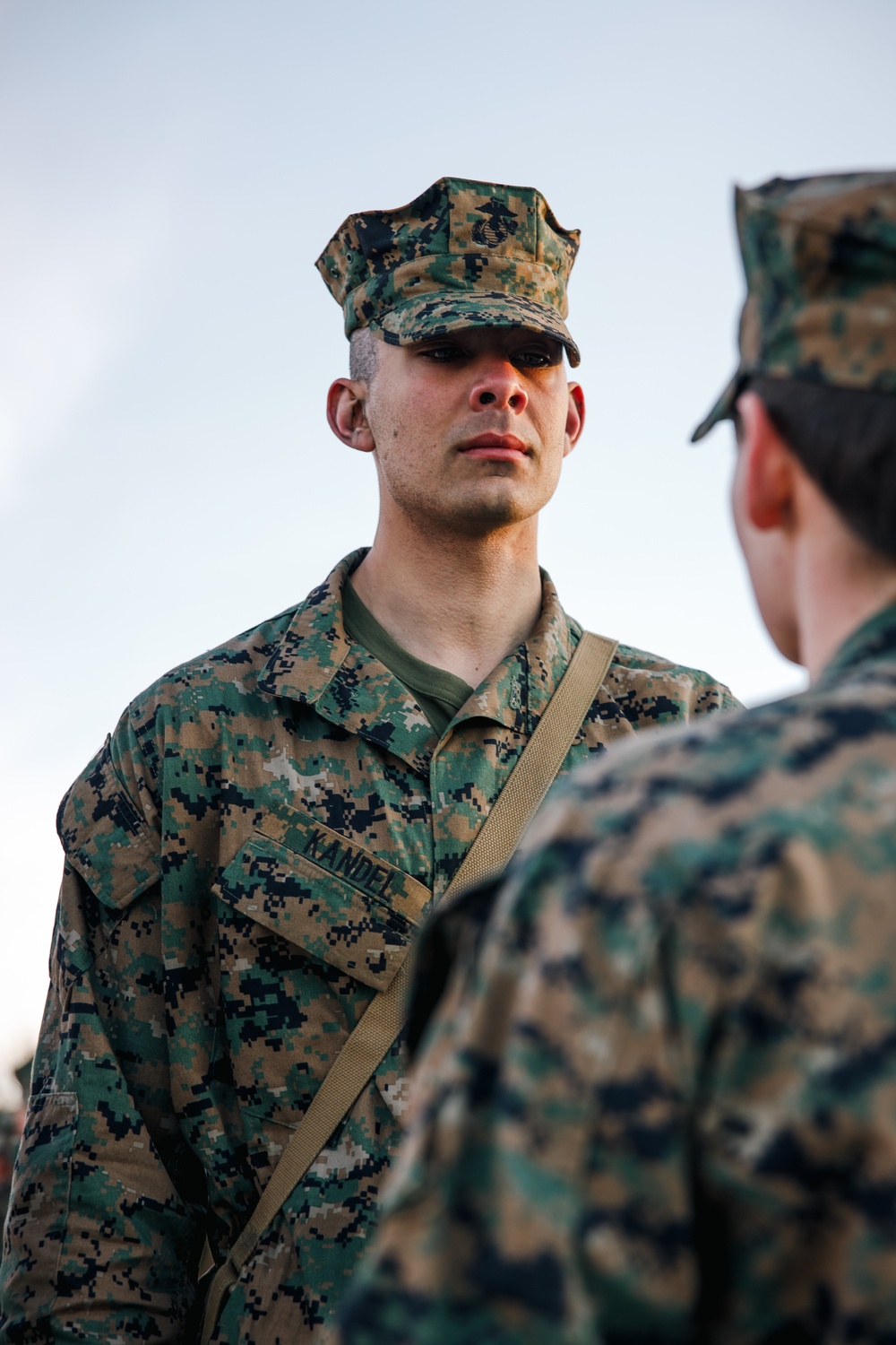 OCC 251 Company A Eagle, Globe, and Anchor Ceremony