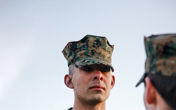 OCC 251 Company A Eagle, Globe, and Anchor Ceremony