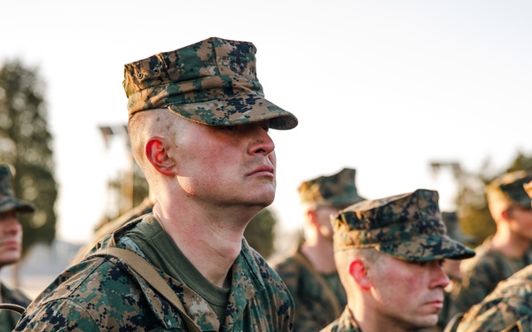 OCC 251 Company A Eagle, Globe, and Anchor Ceremony