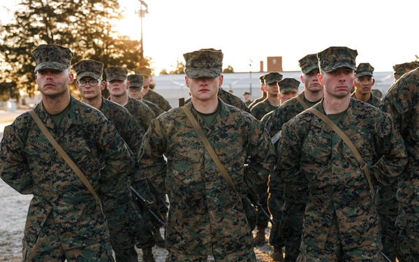 OCC 251 Company A Eagle, Globe, and Anchor Ceremony