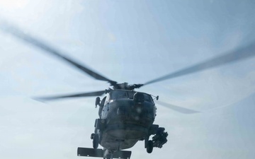 U.S. Navy Sailors assigned to USS Pinckney support Operation Epic Fury