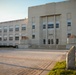 Sun rises over AFRL headquarters building