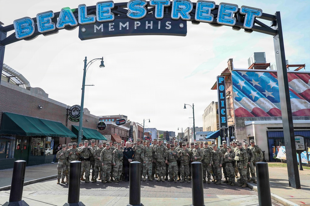 Nordhaus, Raines visit Tennessee National Guard Soldiers, Airmen as part of Memphis Safe Task Force