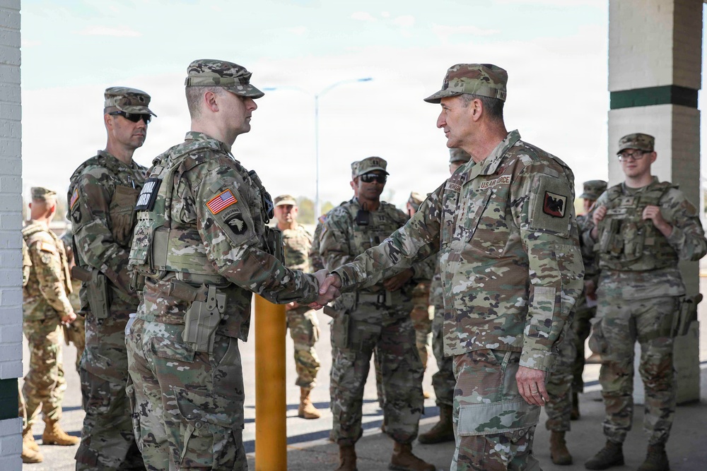 Nordhaus, Raines visit Tennessee National Guard Soldiers, Airmen as part of Memphis Safe Task Force