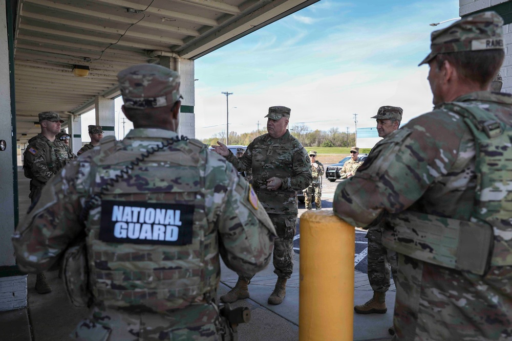 Nordhaus, Raines visit Tennessee National Guard Soldiers, Airmen as part of Memphis Safe Task Force