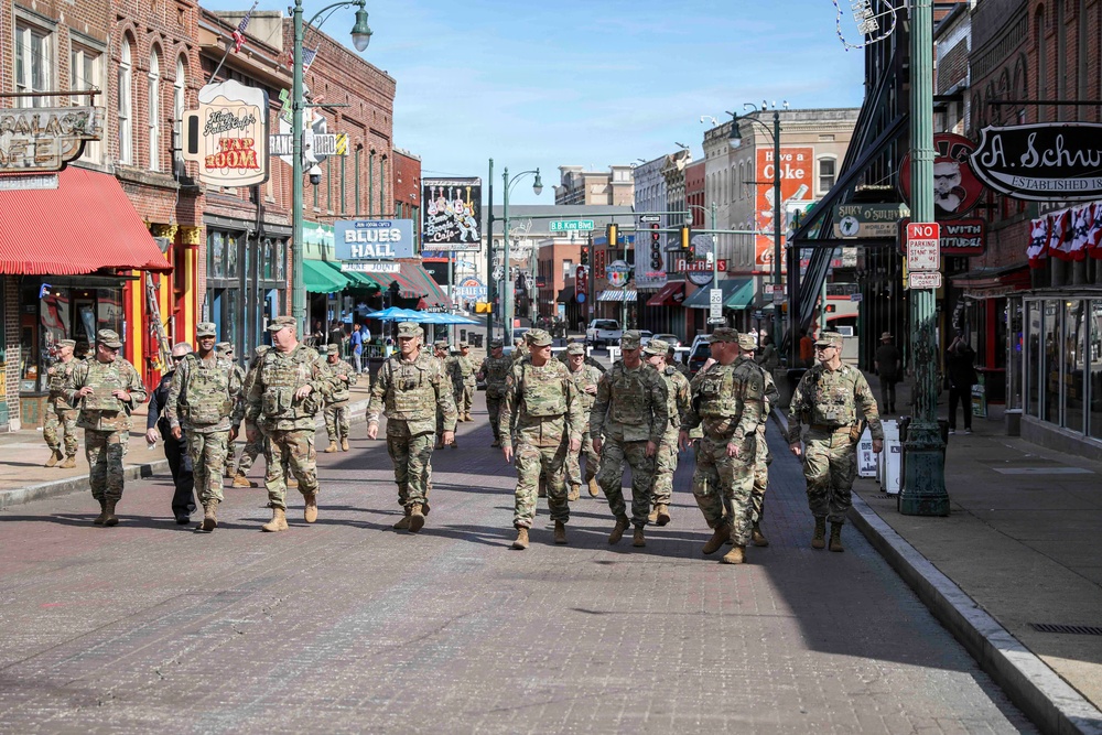 Nordhaus, Raines visit Tennessee National Guard Soldiers, Airmen as part of Memphis Safe Task Force