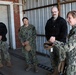 U.S. TRANSCOM Chief of Staff visits Defense Courier Station Norfolk, at Naval Station Norfolk.
