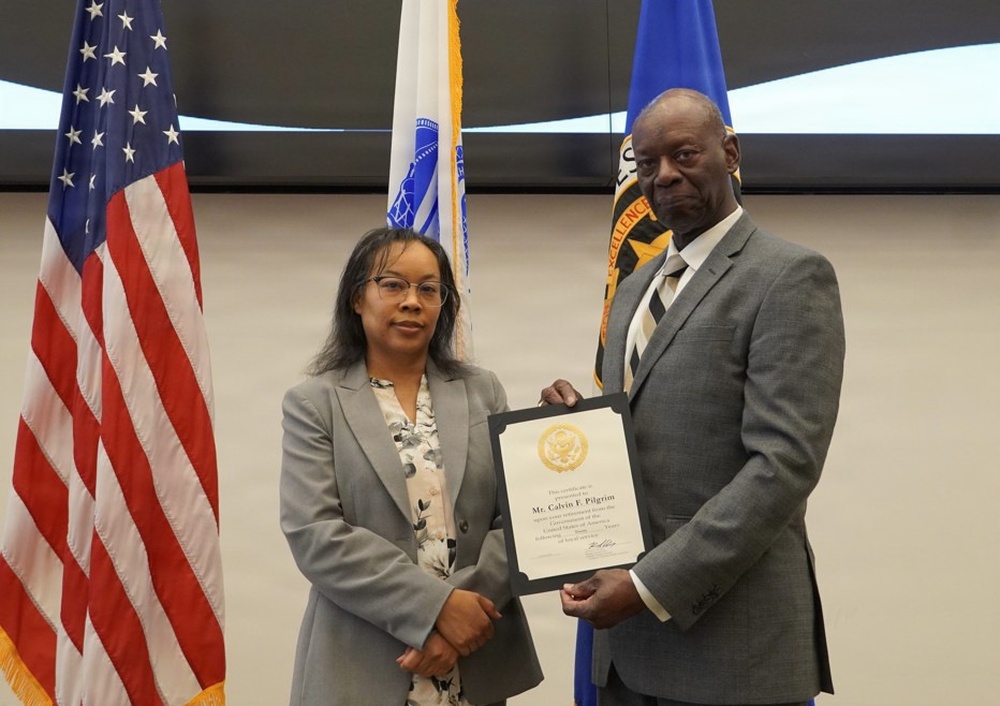 Calvin Pilgrim Celebrates Retirement after 45 Years of Service to the Nation