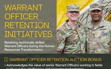 Warrant Officer Retention Initiatives