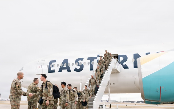 Iowa Red Bulls Return to Des Moines after Deployment