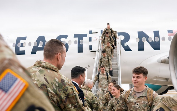 Iowa Red Bulls Return to Des Moines after Deployment