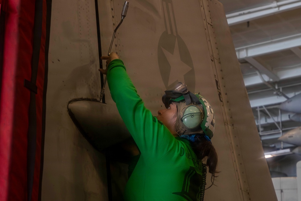 USS Abraham Lincoln Conducts Operations During Operation Epic Fury