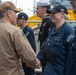 Rear Adm. Dusty Rhodes visits USS Lassen