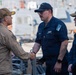 Rear Adm. Dusty Rhodes visits USS Farragut